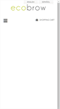 Mobile Screenshot of ecobrow.com